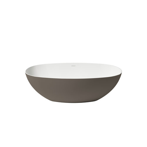 Vrijstaand Ligbad Zenon Lago 75x170 cm Moka 