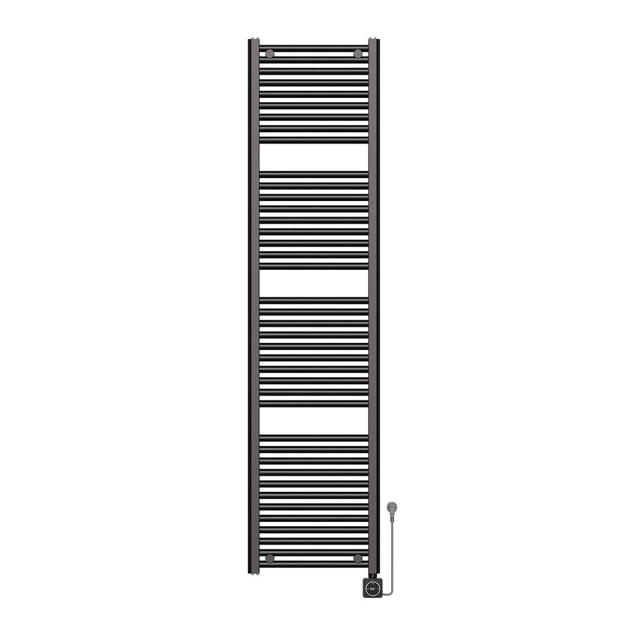 Elektrische Radiator BWS Lara 181.7x45 Cm Smart Wifi Gunmetal