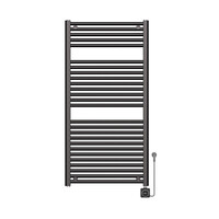 Elektrische Radiator BWS Lara 118.5x60 Cm Smart Wifi Gunmetal