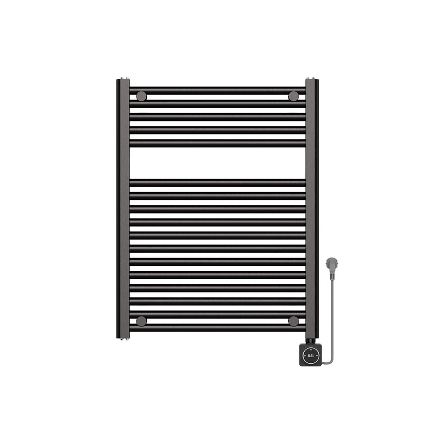 Elektrische Radiator Wiesbaden Elara 76.6x60 Cm Smart Wifi Gunmetal