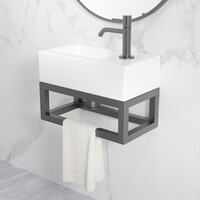 Frame Voor Fontein BWS Perry 39,5x15x21,5 cm Gunmetal