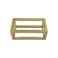 Frame Voor Fontein Wiesbaden Nick 39,5x15x21,5 cm Geborsteld Messing