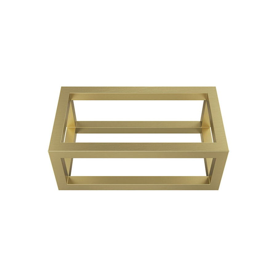 Frame Voor Fontein Wiesbaden Nick 39,5x15x21,5 cm Geborsteld Messing