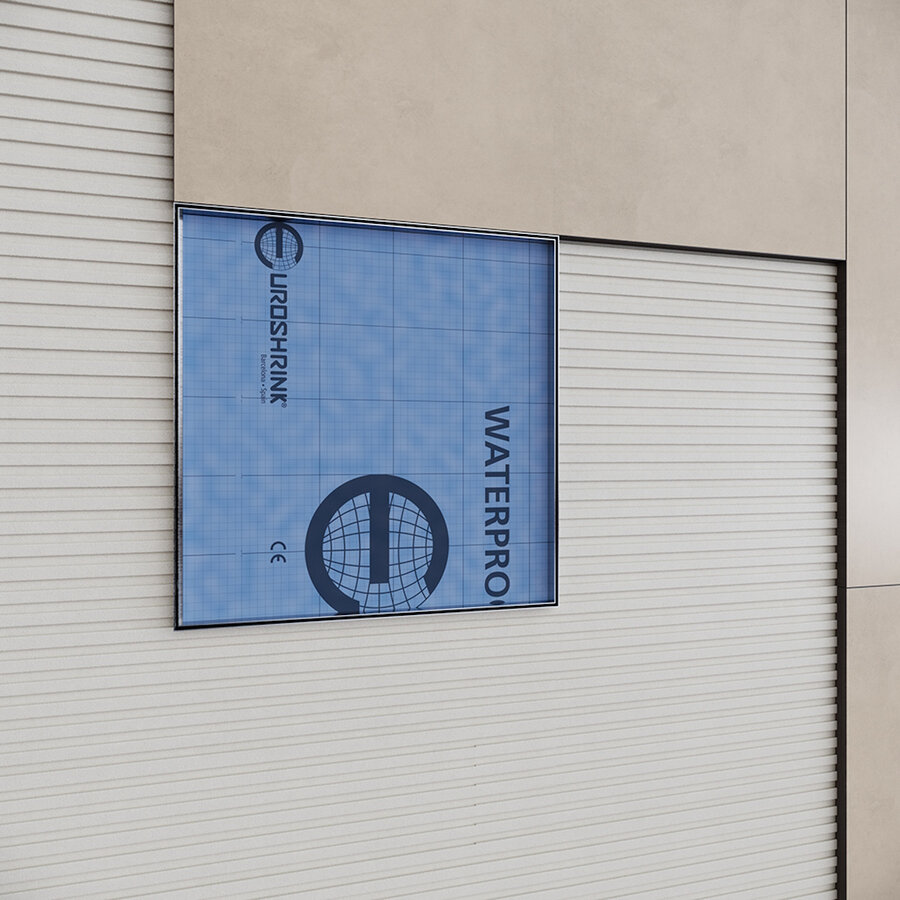 Inbouwnis Betegelbaar BWS Alfie 30x30 Geborsteld Staal