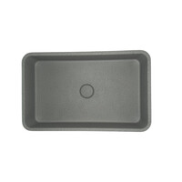 Opbouw Wastafel Sanimex Crystal Beton Rechthoekig Gespikkeld Grijs