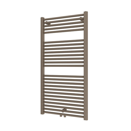 Designradiator Plieger Palermo NXT M 117,5x50 cm 580W Midden Onder aansluiting Zandsteen 