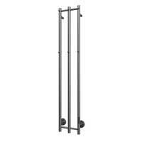 Designradiator TVS Design PLUS 3V EL 150x28 cm Gunmetal