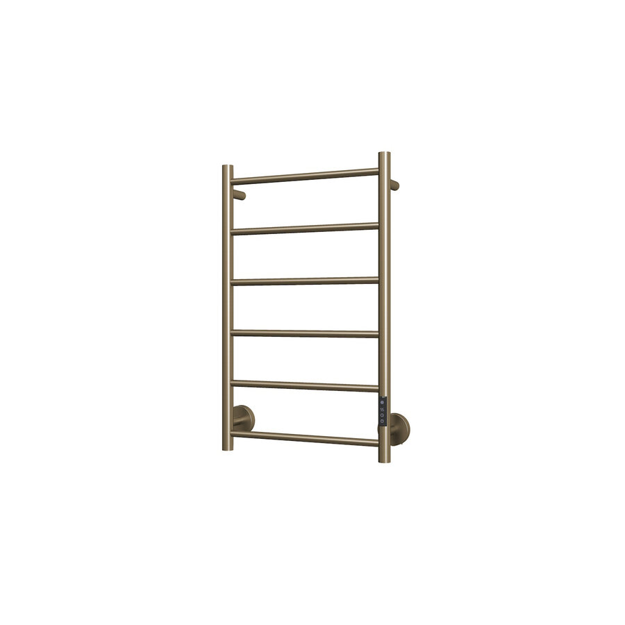 Designradiator TVS Design PLUS 6 EL 80x50 cm Geborsteld Goud