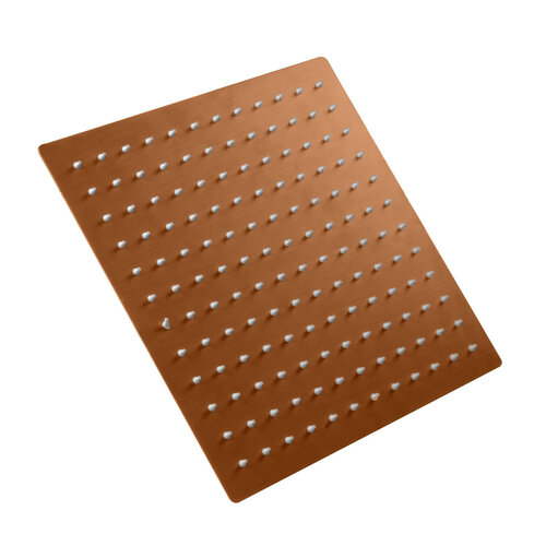 NIET MEER LEVERBAAR Inbouw Douchekop BWS Mia 30x30cm Geborsteld Koper 