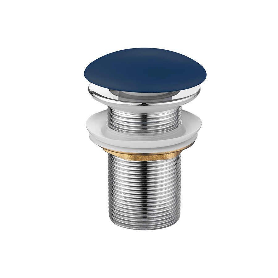 Afvoerplug Best Design Discover Keramisch 5/4" x 80 mm Mat Donkerblauw