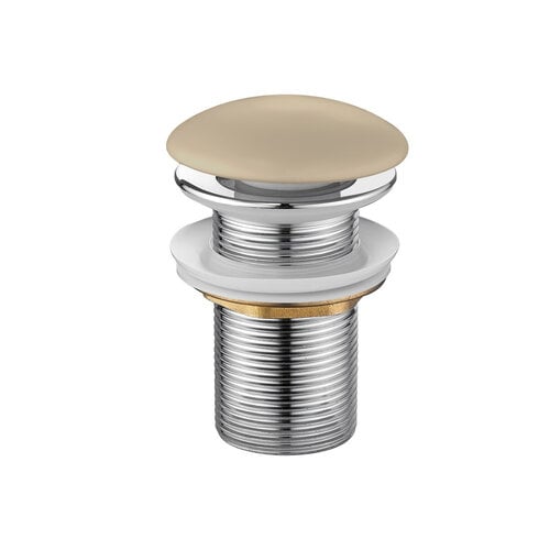 Afvoerplug Best Design Discover Keramisch 5/4" x 80 mm Mat Khaki 