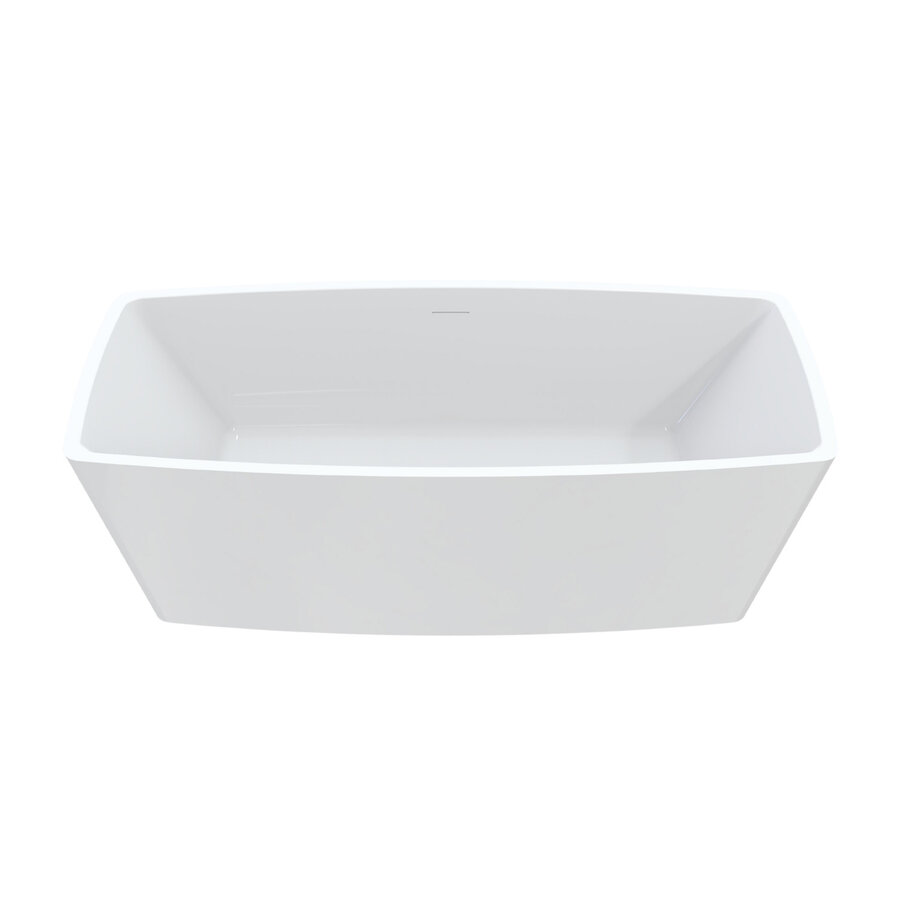 Vrijstaand Ligbad Best Design Qura 180x80x58 cm Glanzend Wit