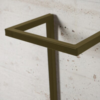 Handdoekenrek Industrieel BWS | 95x25x20cm | Mat Metallic Brown