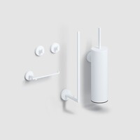 Toiletset Clou Flat Mat Wit