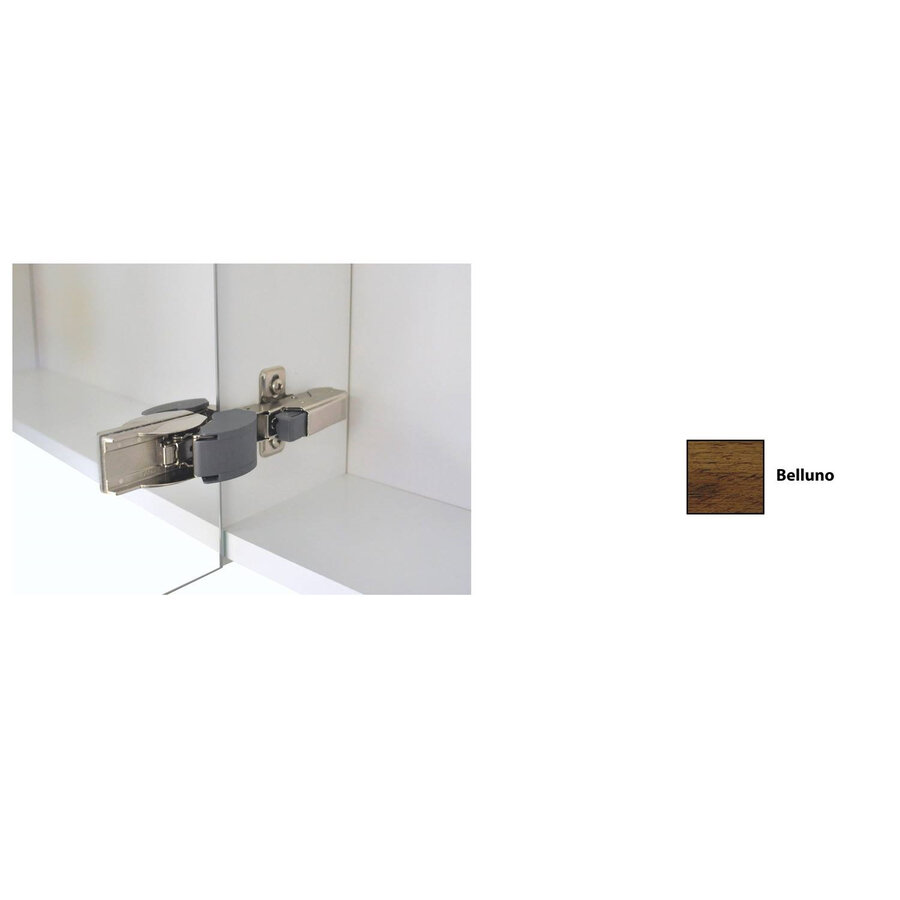 Spiegelkast Sanicare Qlassics 60 cm 1 Deur Belluno Eiken Links