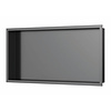 Luca Sanitair Inbouwnis Luca Sanitair 60x30x6,5cm RVS Gunmetal PVD