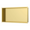 Luca Sanitair Inbouwnis Luca Sanitair 60x30x6,5cm RVS Geborsteld Goud PVD
