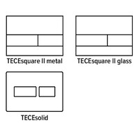 TECE Inworpschacht voor Reinigingsblokjes (TECEsquare II Metaal, TECEsquare II Glas en TECEsolid)