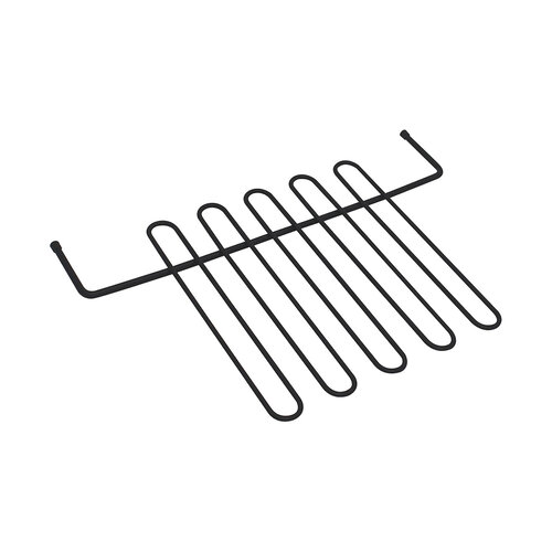 Rooster Voor Uitstortgootsteen Wiesbaden Banks 48x32 cm Mat Zwart 