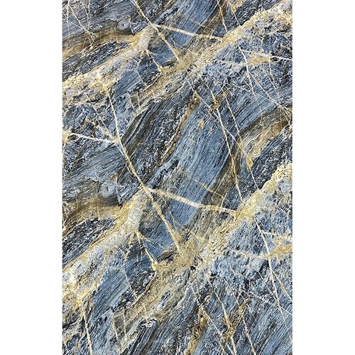 Wandpaneel Isodeco Onyx Blue 122x260 cm Waterbestendig Hoogglans (Doosinhoud 3.17 m2) 