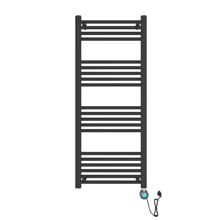 Elektrische Radiator BWS June 700W 120x50 cm Mat Zwart