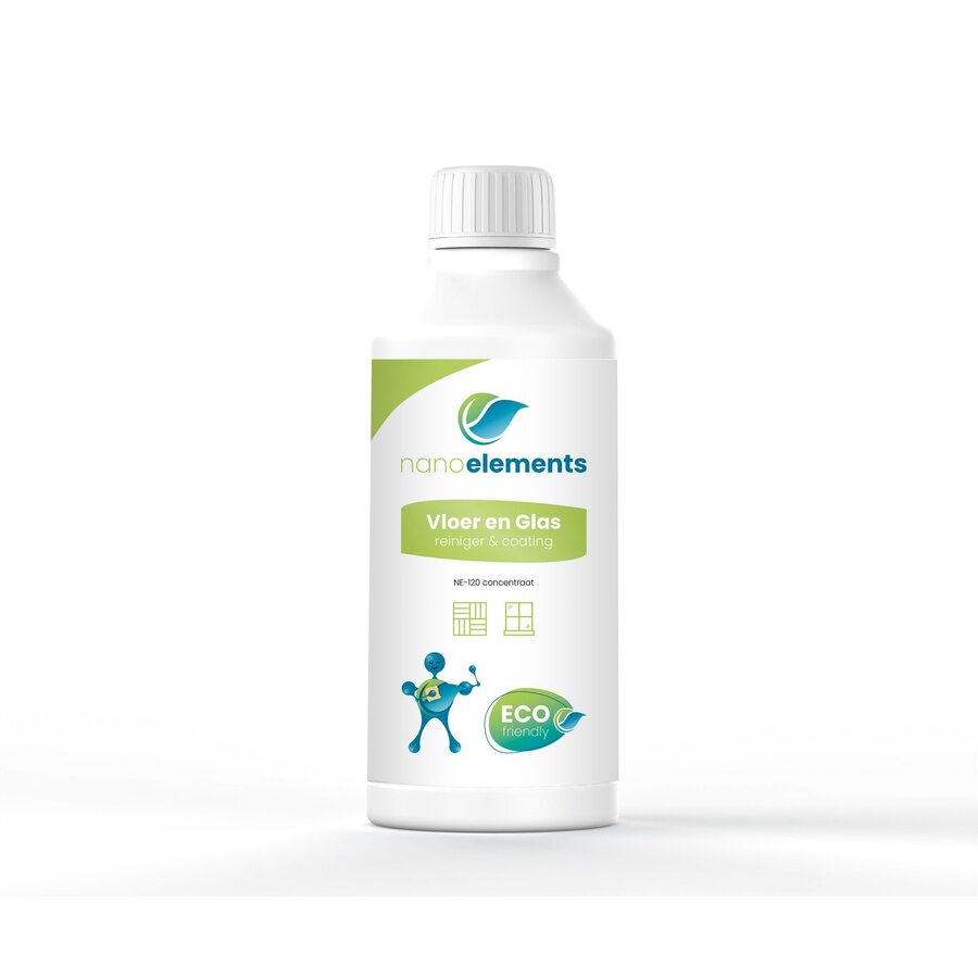 Vloer- en Glas Reiniger & Coating Nano Elements (Concentraat) 500ML