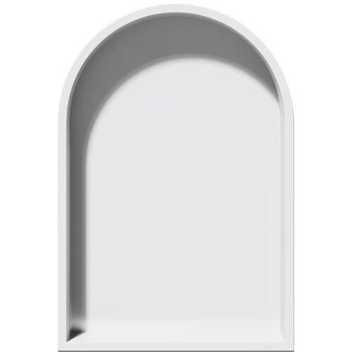 Inbouwnis Looox BoX Arc 32x7x47 cm Mat Wit 