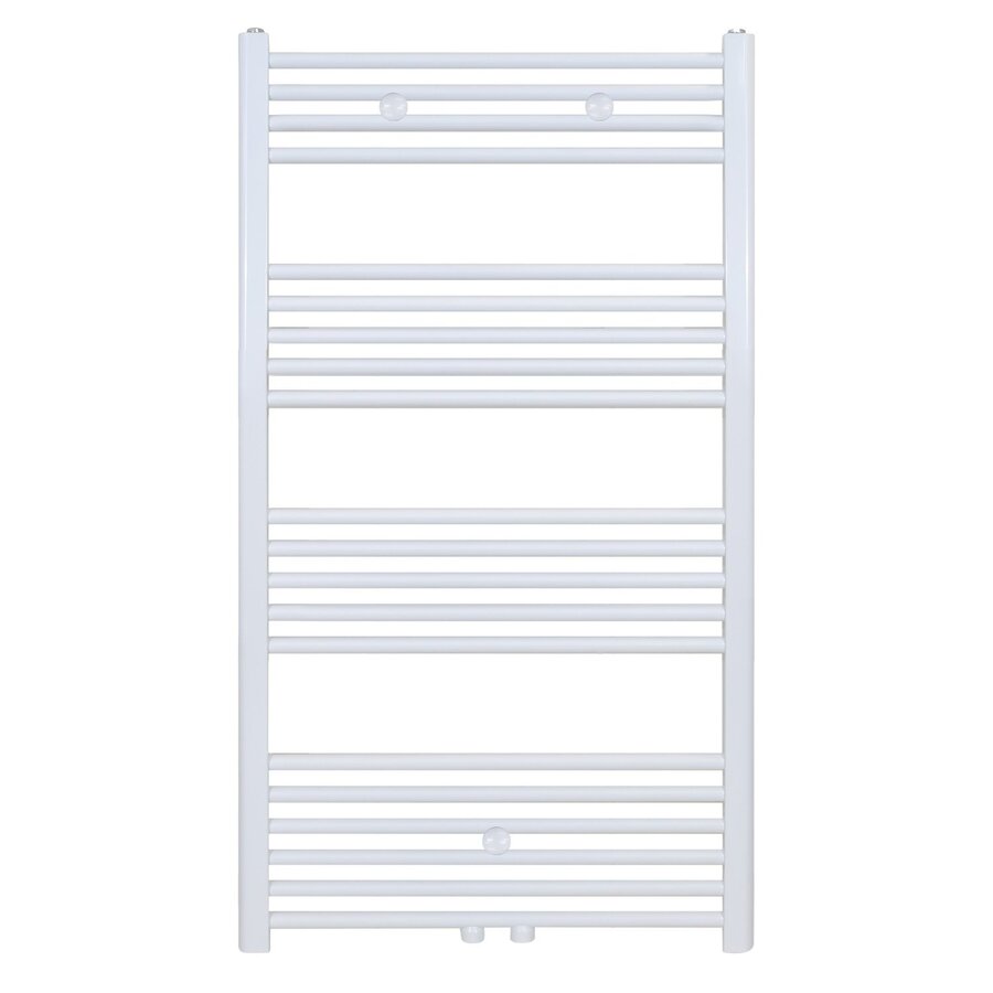 Designradiator BWS Nile Gobi 120x60cm 616W Wit (Midden/zij-aansluiting)