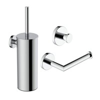 Toilet Accessoires Set Wiesbaden Alonzo Chroom