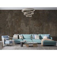 Wandpaneel Isodeco SPC Marmer Plaat 120x260 cm Concrete Grijs Brons (Prijs Per Plaat)