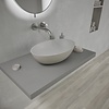 Opbouw Waskom Ideavit Solidthin 50x33x14.5 cm Solid Surface Mat Grijs