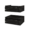 Boss & Wessing Onderkast BWS Venus 61x55x40 cm Zwart Marmer