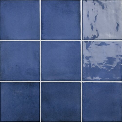 Wandtegel Fayenza Blue 12.3x12.3 cm (Prijs per M2) 