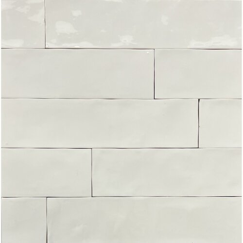 Zellige Blanco Brillo Keramiek 6.2x25 cm Beige (Prijs per M2) 