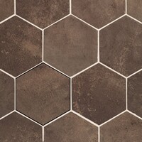 Wandtegel Magnetism Hexagon Corten 13.9x16 cm (Prijs per M2)
