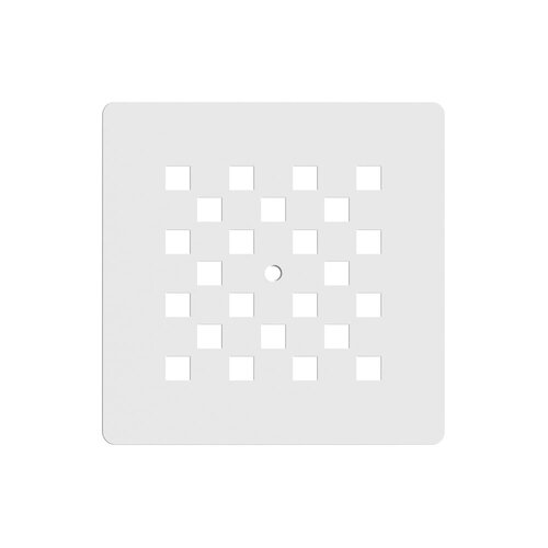 Afvoerrooster Mat Wit t.b.v. Douchebak Relievo Crag 