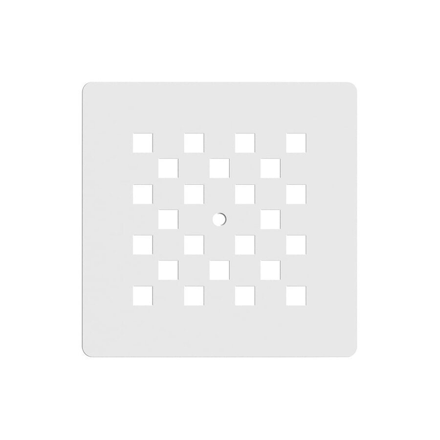 Afvoerrooster Mat Wit t.b.v. Douchebak Relievo Crag