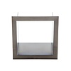 Reserve Toiletrolhouder BWS Torelaat Inzetstuk Voor Reserve Rolhouder Gunmetal Grijs