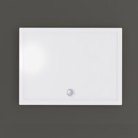 Douchebak BWS Nua Rechthoek Acryl 90x75 cm Wit Inclusief Plint