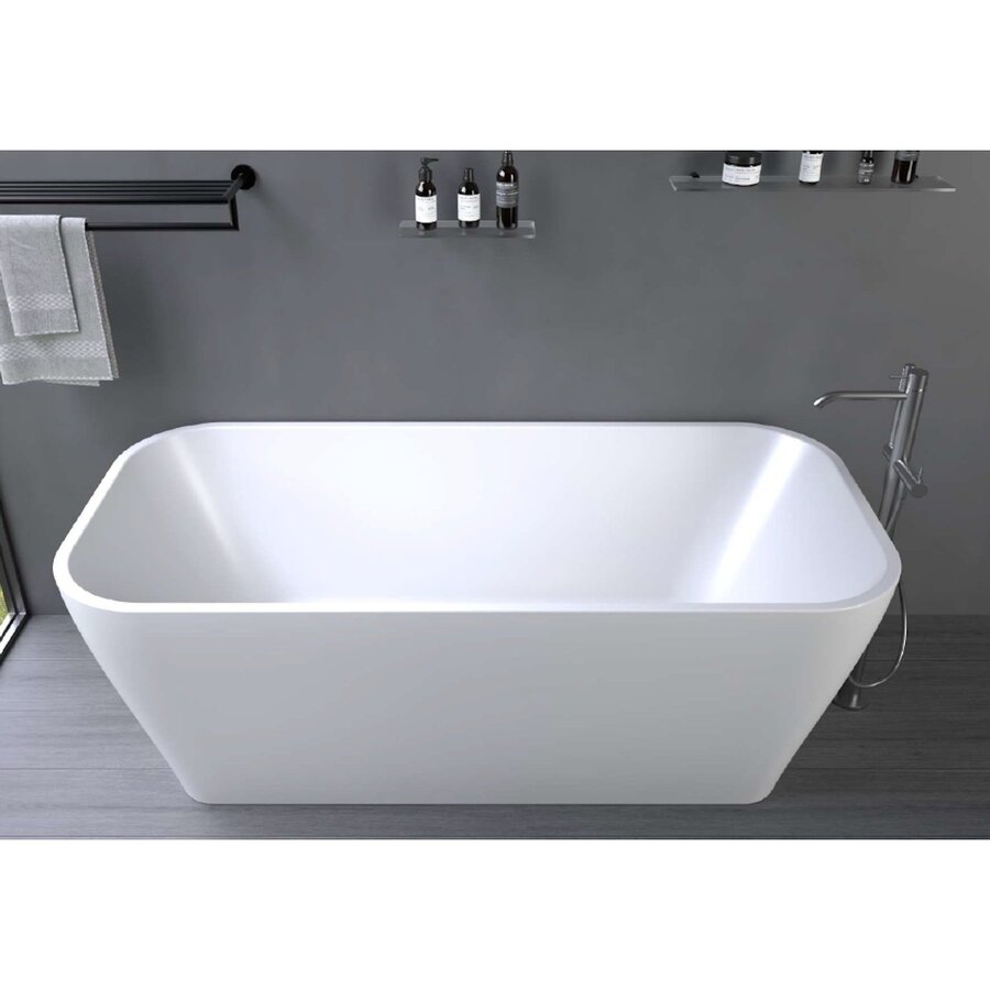 Ligbad Ideavit Delia Arcryl 170x80x60cm Wit Mat