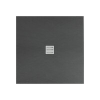 NIET MEER LEVERBAAR Douchebak BWS Ilonda Vierkant Acryl 90x90cm Mat Antraciet