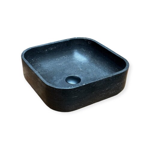 Waskom Casajoy Bold 36x36x12cm Natuursteen Vierkant 