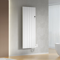 Elektrische Radiator BWS Boss 2.0 Met Wifi 2000W 160x60.8 cm Glanzend Wit
