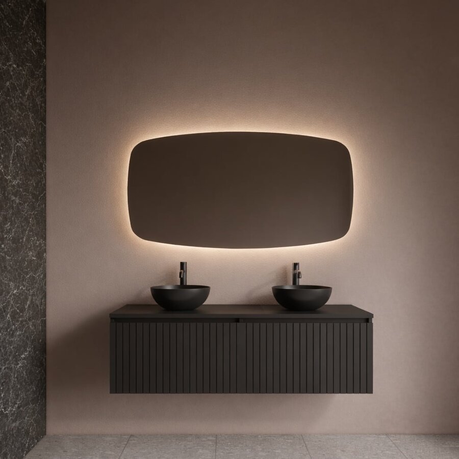 Badkamerspiegel BWS Torea 120x70cm Horizontaal LED