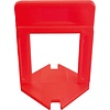 Voetstukken Faktum Extrem 3mm x 13mm 250 stuks Rood