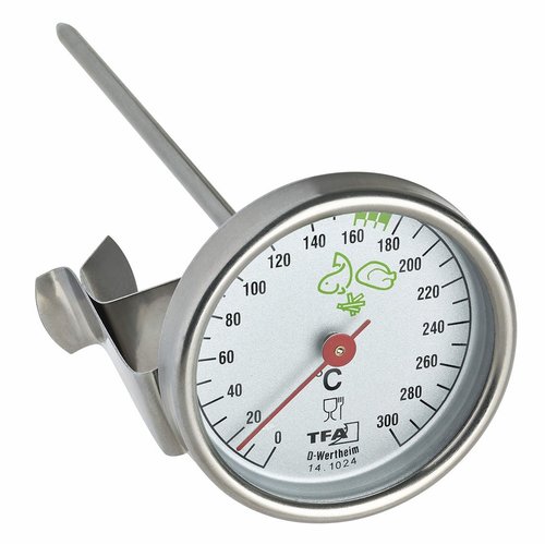 TFA frituurvet thermometer analoog - RVS 