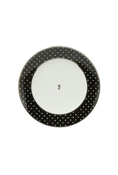 Black and White: Dots - dessertbord