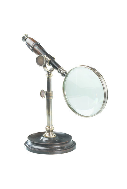 Magnifying Glass With Stand, Brnzd