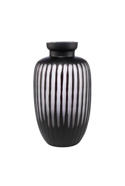Vase large black
