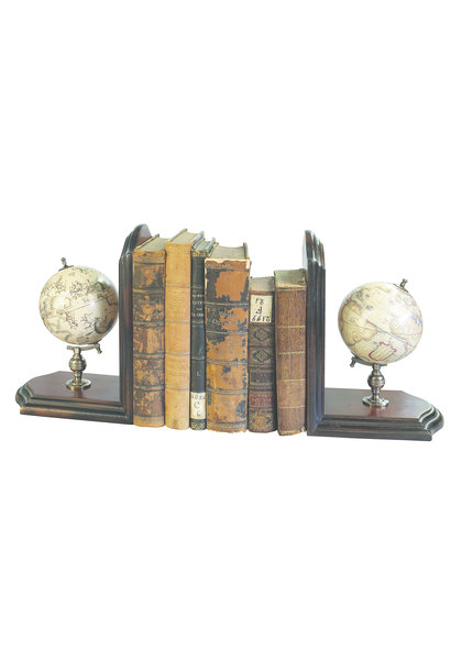Globe boekensteunen